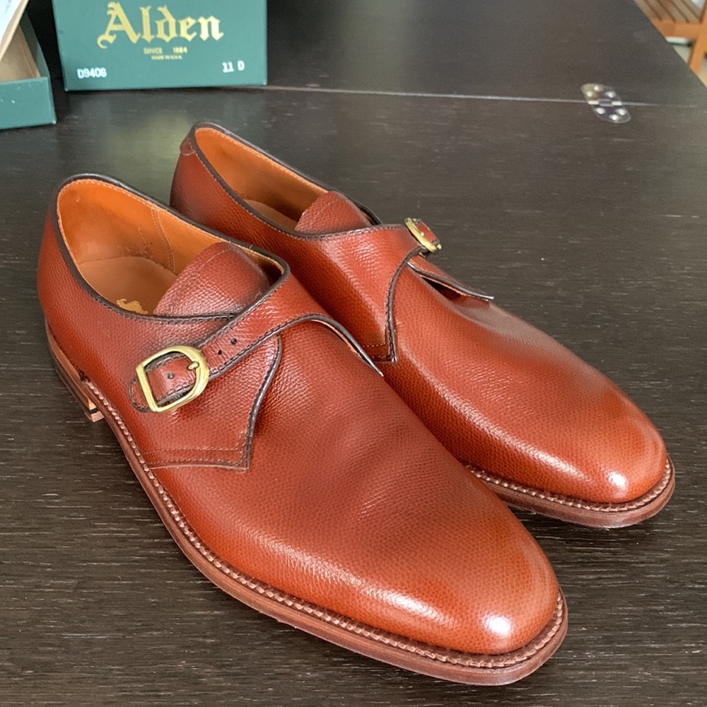 Alden for J Crew Monk Strap Shoes, Never Worn